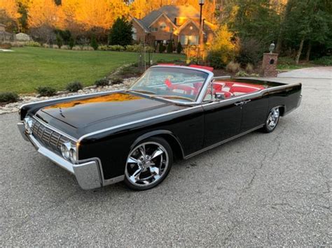 1964 Custom Lincoln Continental Convertible Restored for sale - Lincoln ...