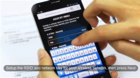 ASUS router quick how-to setup your router from mobile devices - YouTube