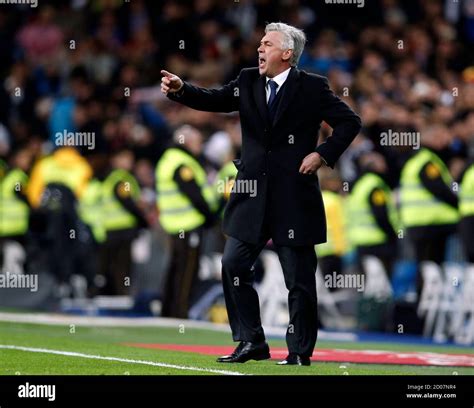 Real madrids coach carlo angelotti hi-res stock photography and images - Alamy