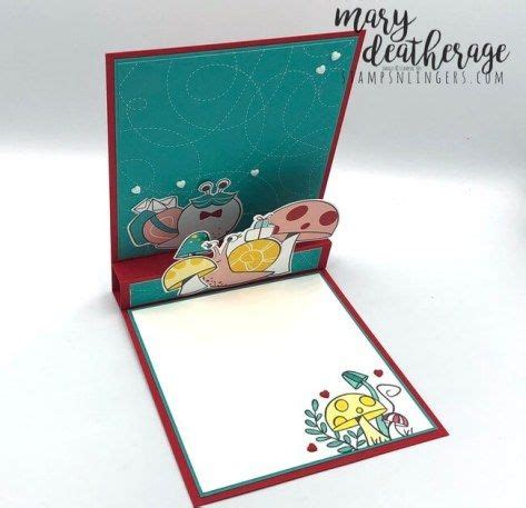 Stampin’ Up! Snailed It Pop Up Fun Fold with Video Tutorial | Fun fold cards, Fancy fold cards ...