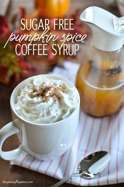 Sugar Free Pumpkin Spice Coffee Syrup - Simply Whisked