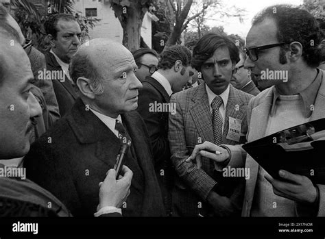 Argentine politician Vicente Solano Lima arrives at Juan Peron´s ...