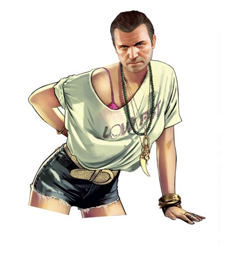 Gta 5 Characters Png - Clip Art Library