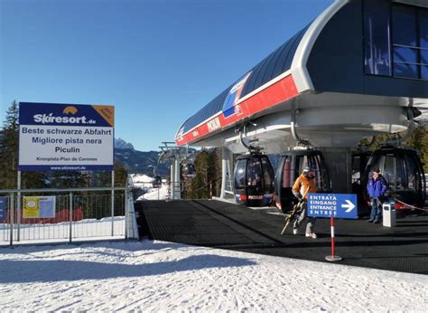 Ski lifts Kronplatz (Plan de Corones) - cable cars Kronplatz (Plan de ...