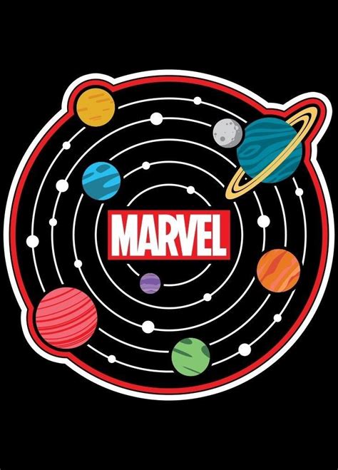 Marvel Logo on Black Background