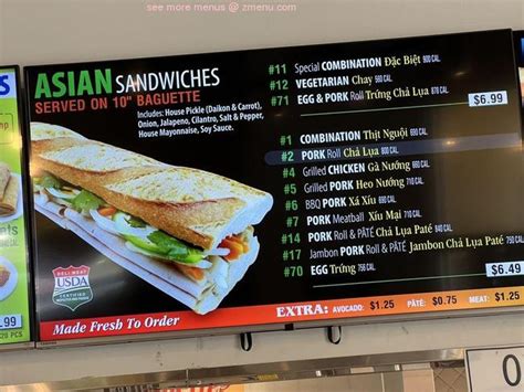 Online Menu of Lee’s Sandwiches Restaurant, San Diego, California ...