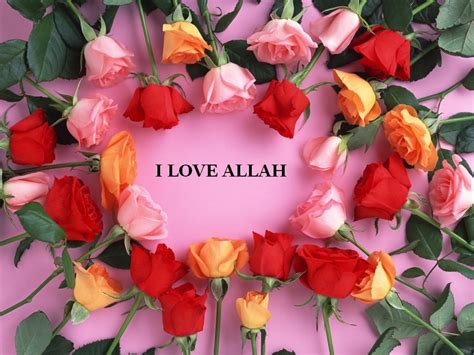 Download "I LOVE ALLAH" - FLOWERS WALLPAPER 1024 X 768 | Quran, Islam, Wazaif, Ayat, Hadees ...