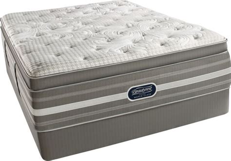 King Simmons Beautyrest Harmony Lux HLD-2000 Plush Pillow Top 17.5 Inch ...