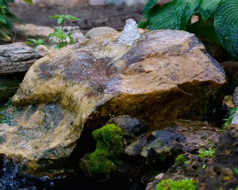 How to Make a Bubbling Rock Fountain DIY - Outdoor Happens