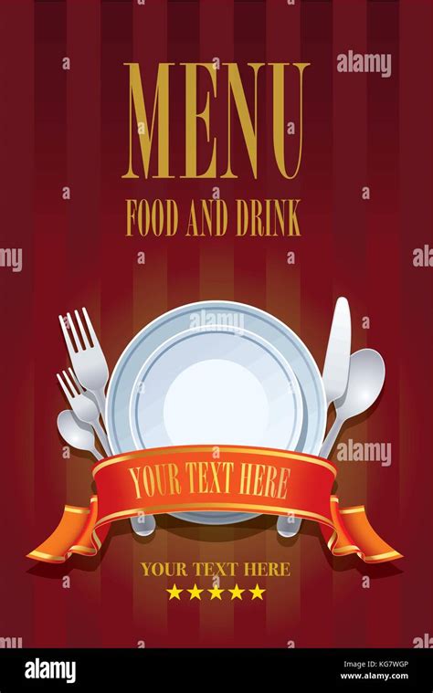 Restaurant Menu Design Cover