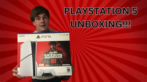 PS5 MW3 BUNDLE UNBOXING!!!(LETS GOOO) - YouTube