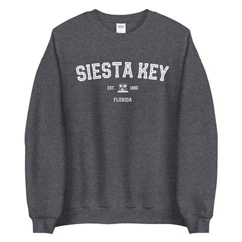 Siesta Key Sweatshirt Siesta Key Florida Siesta Key | Etsy