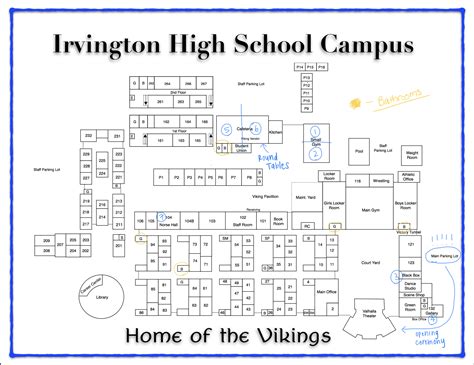 Irvington High School Campus Map - world map