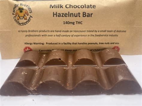 Milk Chocolate Hazelnut Bar – THC 140mg | NextGen