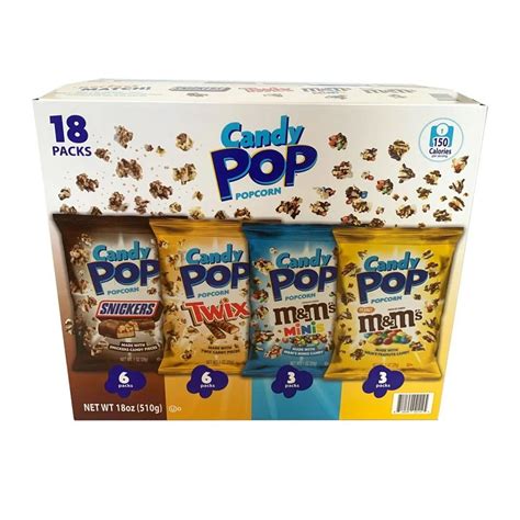 Candy Pop Popcorn Variety Pack (18 Count) - Walmart.com - Walmart.com