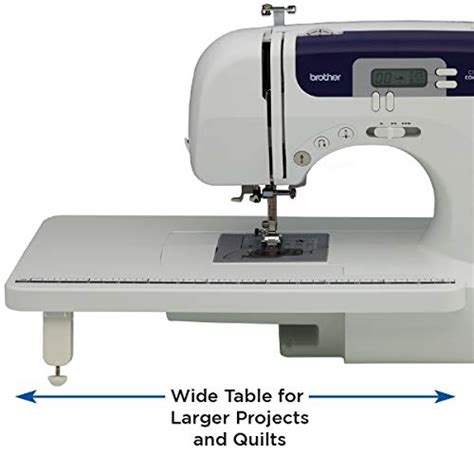 Brother Sewing and Quilting Machine, CS6000i, 60 Built-in Stitches, 2.0″ LCD Display, Wide Table ...