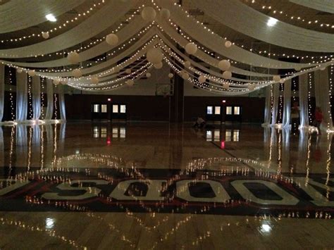 how to decorate a school cafeteria for a dance - Google Search School Dance Decorations, School ...