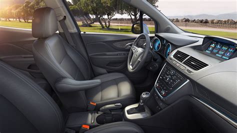 Buick Encore Cockpit Featuring Leather Interior in Ebony Color Palette | Buick encore, Ebony ...