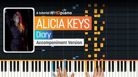 Diary by Alicia Keys Piano Tutorial | HDpiano