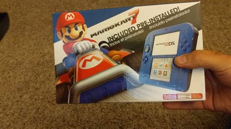 Nintendo 2DS Unboxing - Mario Kart 7 Bundle - YouTube