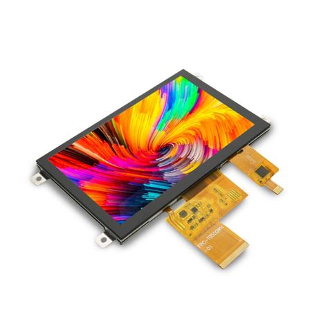 5" TFT Color Display with Capacitive Touch Screen and frame