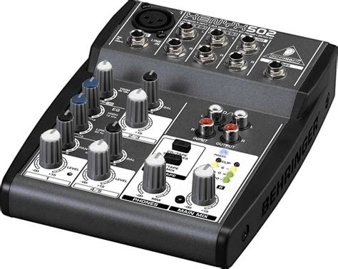 Behringer Xenyx 502 Console Mixer, DJ Mixers, DJ Equipment