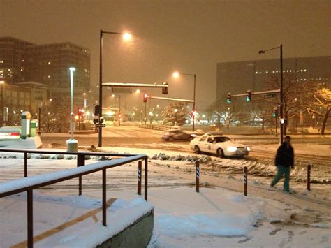 April Snow in Denver. Mark Reid. | Winter wonder, April snow, Winter snow