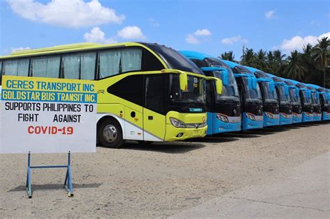 LOOK: Bus company lends fleet to health workers, gov’t frontliners | ABS-CBN News