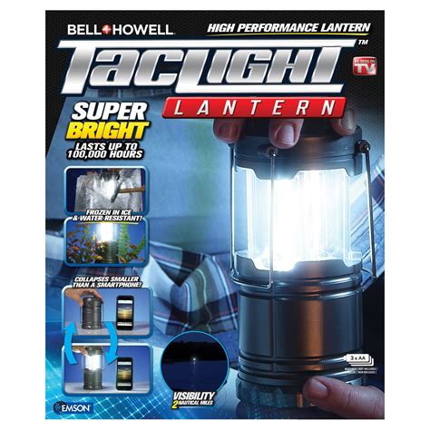 Bell and Howell Tac Light Lantern - As Seen On TV | Portable led lights, Lantern lights, Led lights