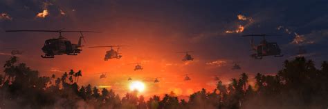 #771923 Bell AH-1G Huey Cobra vietnam war, Helicopters, Painting Art - Rare Gallery HD Wallpapers