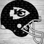 Chiefs Helmet SVG,EPS & PNG Files - Digital Download files for Cricut, Silhouette Cameo, and more