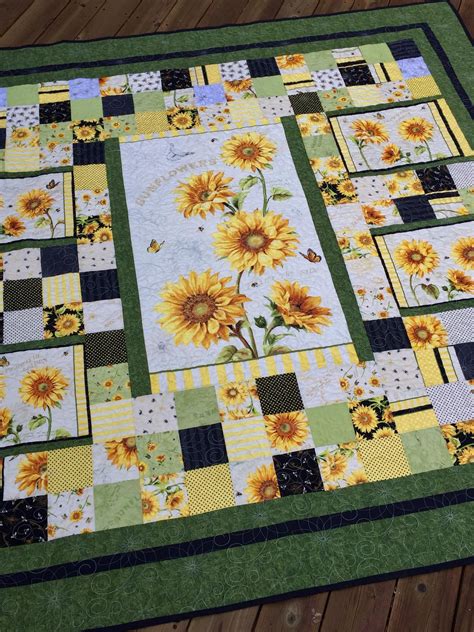 Free Sunflower Quilt Pattern