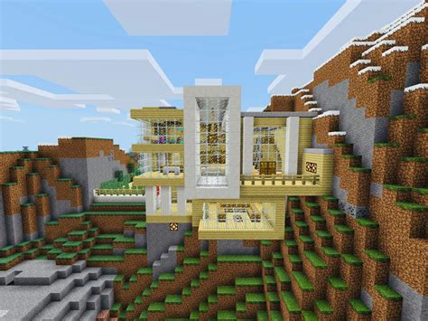 Modern Cliffside House Minecraft House Design | Images and Photos finder