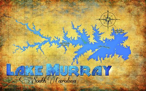 Lake Murray Map