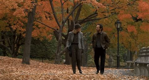 GIF when harry met sally walk in the park fall - animated GIF on GIFER - by Vokora