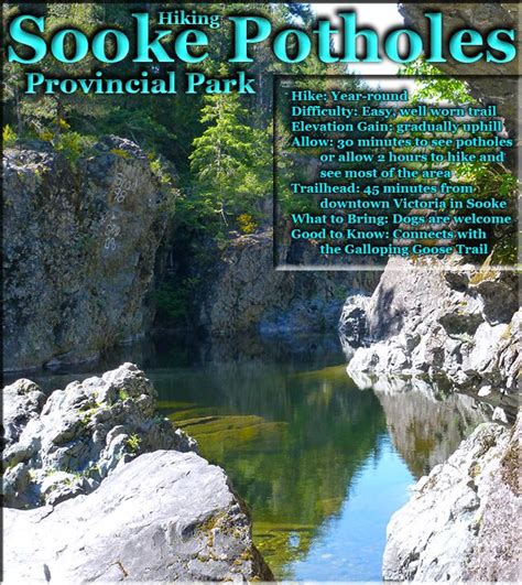 Sooke Potholes Provincial Park hiking trails | Vancouver island getaways