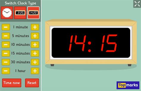 Learn to tell the time - Teaching Clock | Topmarks Blog