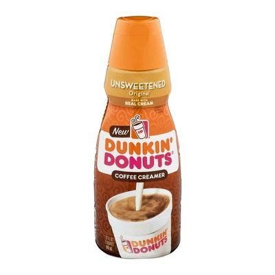 Dunkin' Donuts Coffee Creamer Unsweetened (32 fl oz) - Instacart