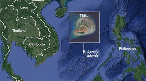 Spratly Islands Thitu: Philippines protests China fishing militia ...