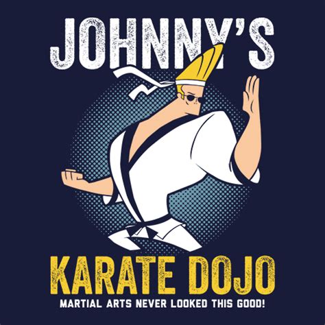 Johnny Bravo: Karate Dojo T-shirt | Redwolf