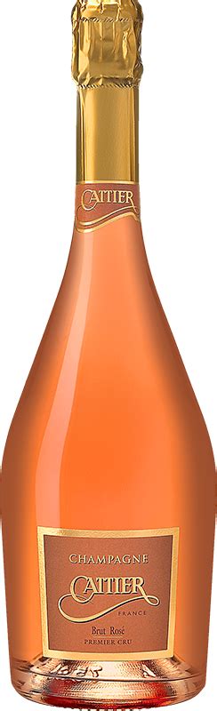 Personalised Cattier Premier Cru Brut Rose Champagne Engraved Bottle | EngraveDrinks