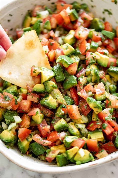 Super addictive Avocado Salsa is quick and easy to throw together with ...