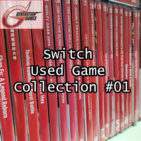 Nintendo Switch Used Games Collection #01 (Choose Your Game) | Shopee ...