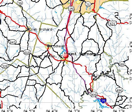 Mount Vernon, Kentucky (KY 40456) profile: population, maps, real ...