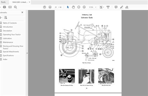 Case IH Tractor McCormick-Deering Farmall Cub Operator's Manual ...