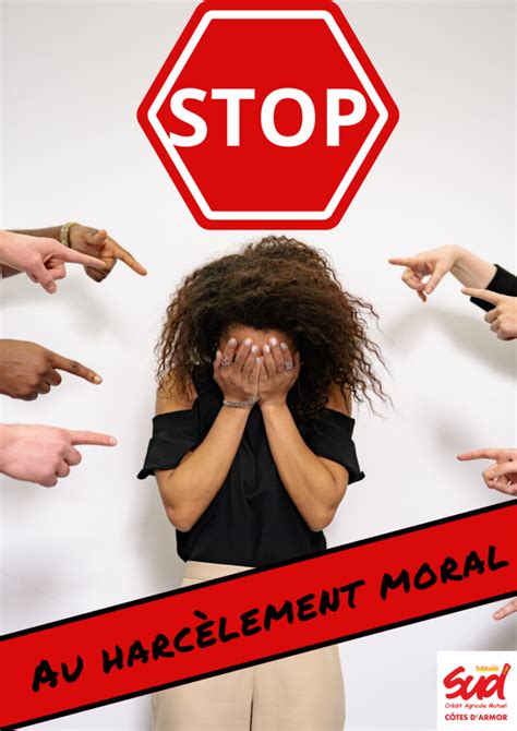 Stop au harcèlement moral ! - SUDCAM - Syndicat SUD Crédit Agricole Mutuel