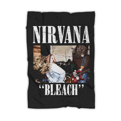 Nirvana Bleach Album Cover Blanket