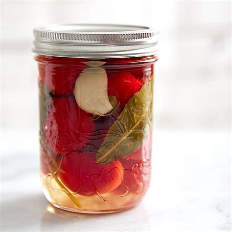 Pickled Cherry Peppers | Pickled cherries, Stuffed peppers, Pickled cherry peppers recipe