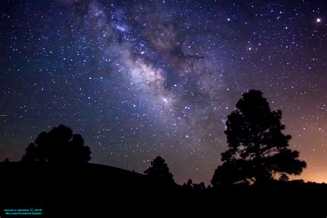 The Milky Way Sunset Crater National Monument Arizona (2) - Astronomy ...