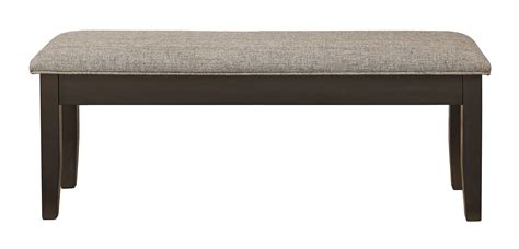 Signature Design by Ashley Ambenrock D286-00 Casual Upholstered Dining Bench with Storage ...